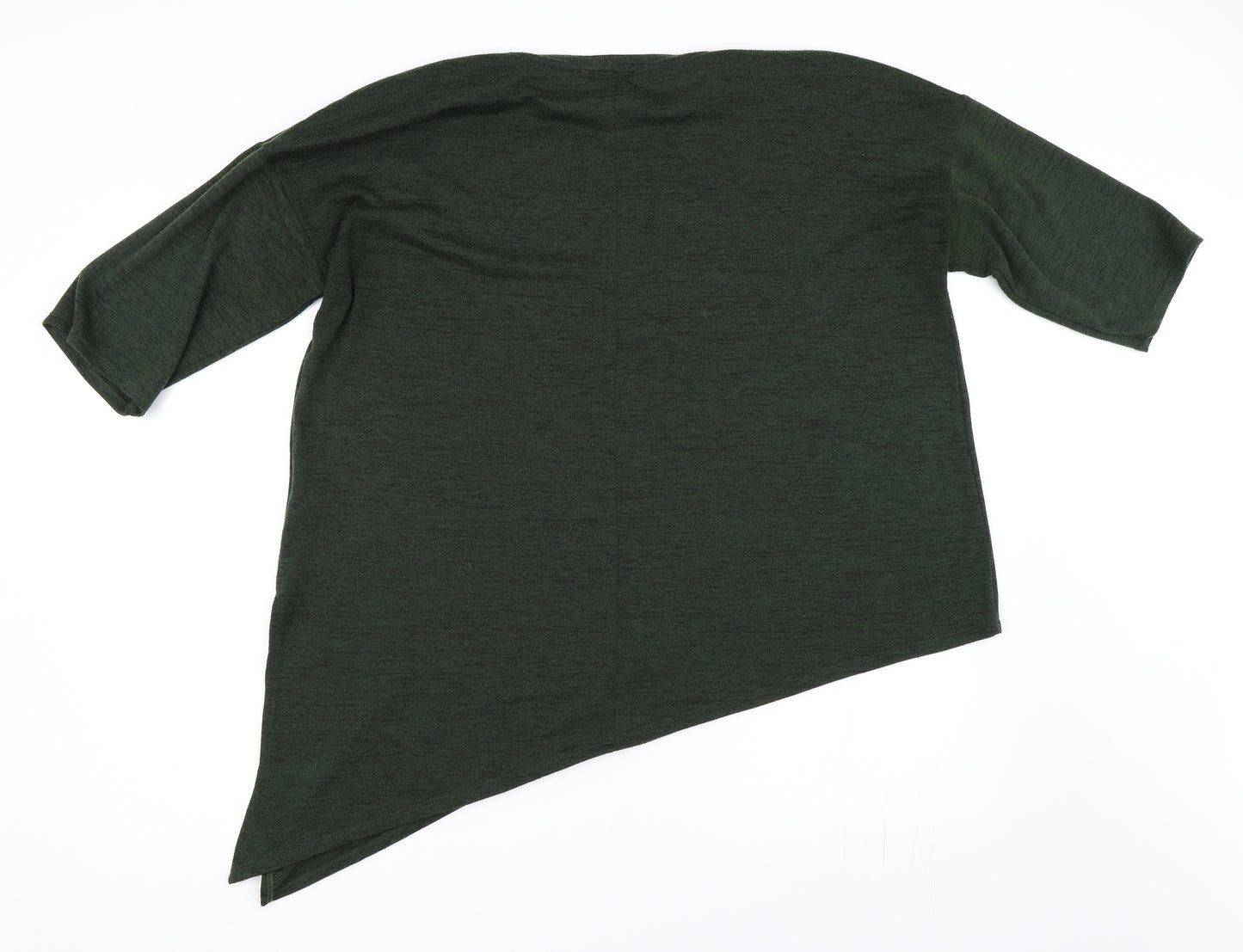George Womens Green   Pullover Jumper Size 20  - Asymmetric Hem