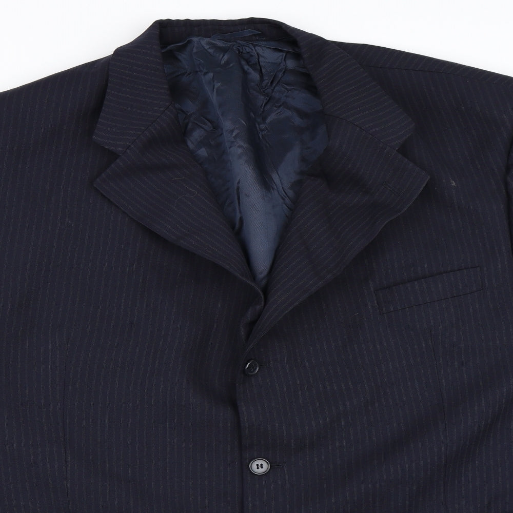 Scott & Taylor Mens Blue   Jacket Blazer Size 50