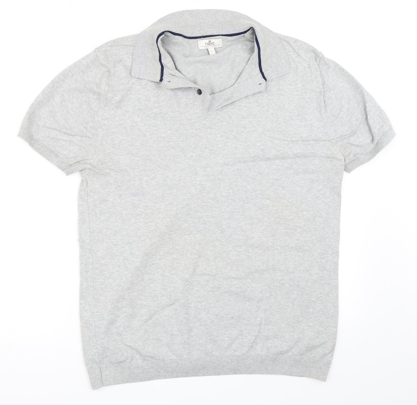 NEXT Mens Grey    T-Shirt Size L