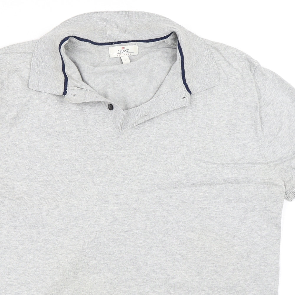 NEXT Mens Grey    T-Shirt Size L
