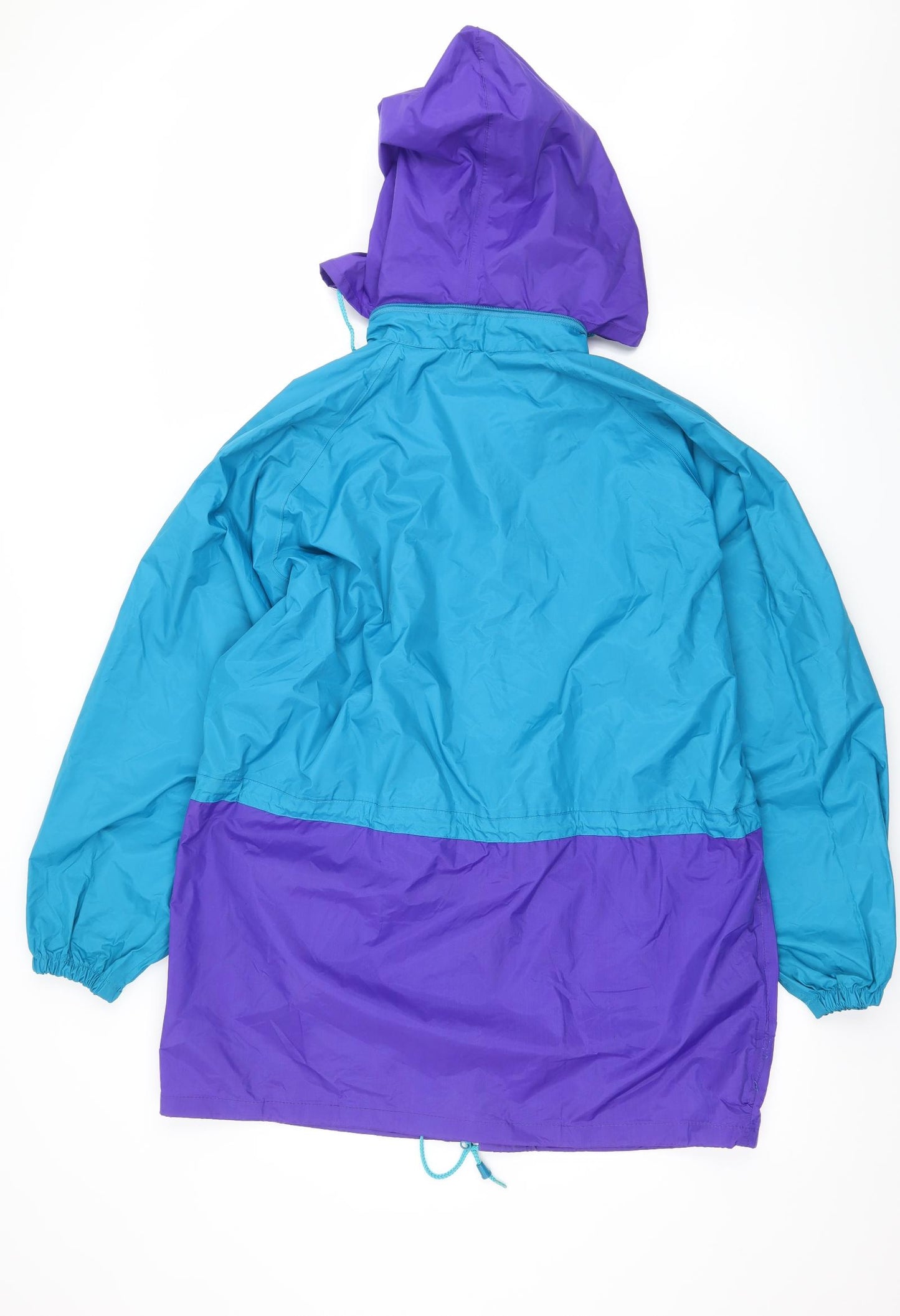 Sporting Life Mens Blue Geometric  Rain Coat Coat Size S