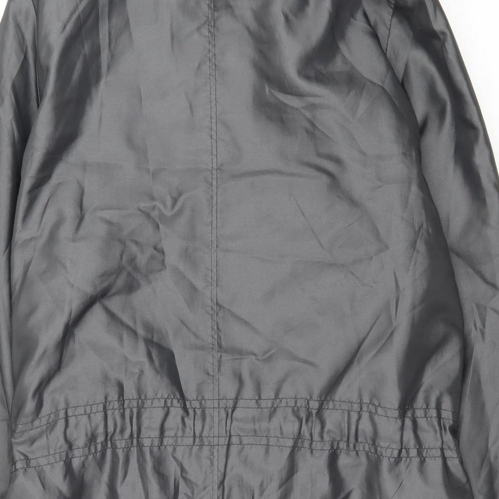 Joanna Hope Womens Grey   Parka Coat Size 16