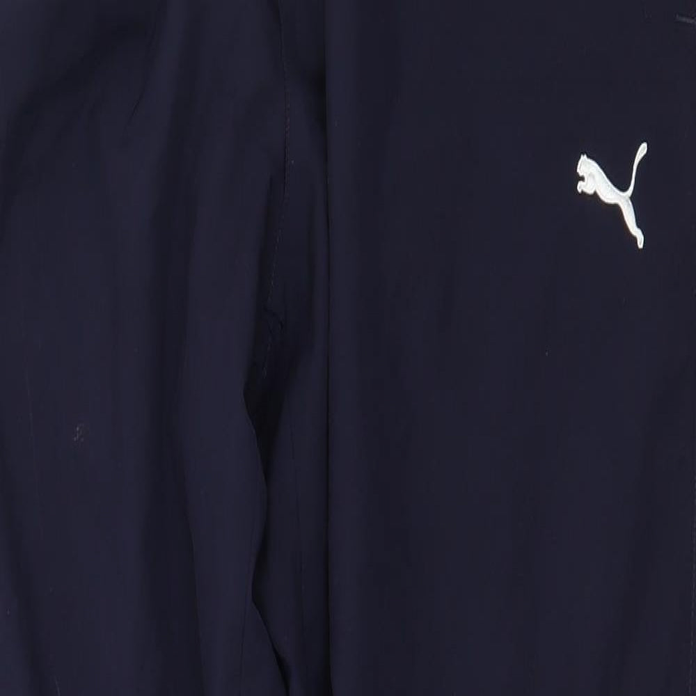 PUMA Mens Blue   Jogger Trousers Size L L31 in