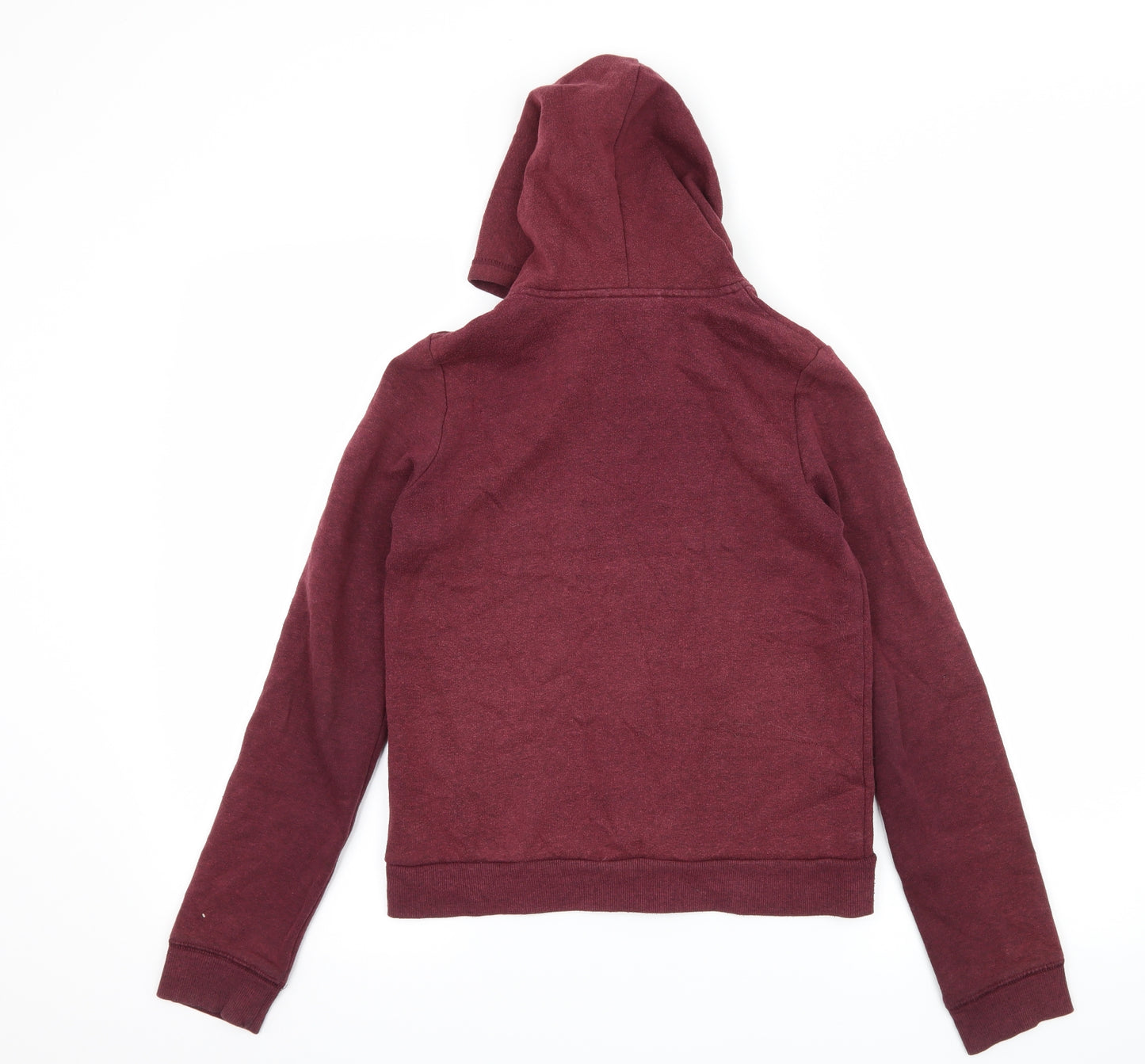 H&M Boys Red  Jersey Full Zip Hoodie Size 13-14 Years