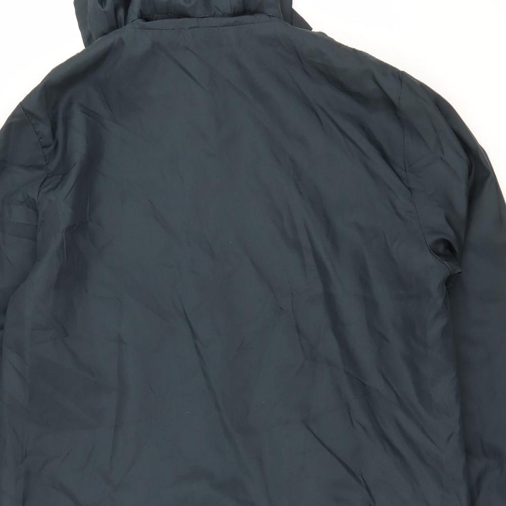 Preworn Womens Blue   Parka Coat Size 16