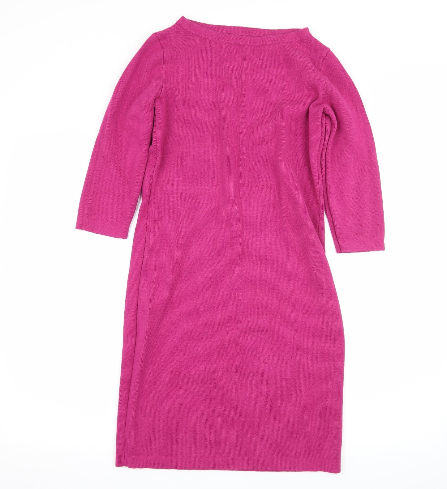 Woolovers Womens Pink  Knit A-Line  Size S