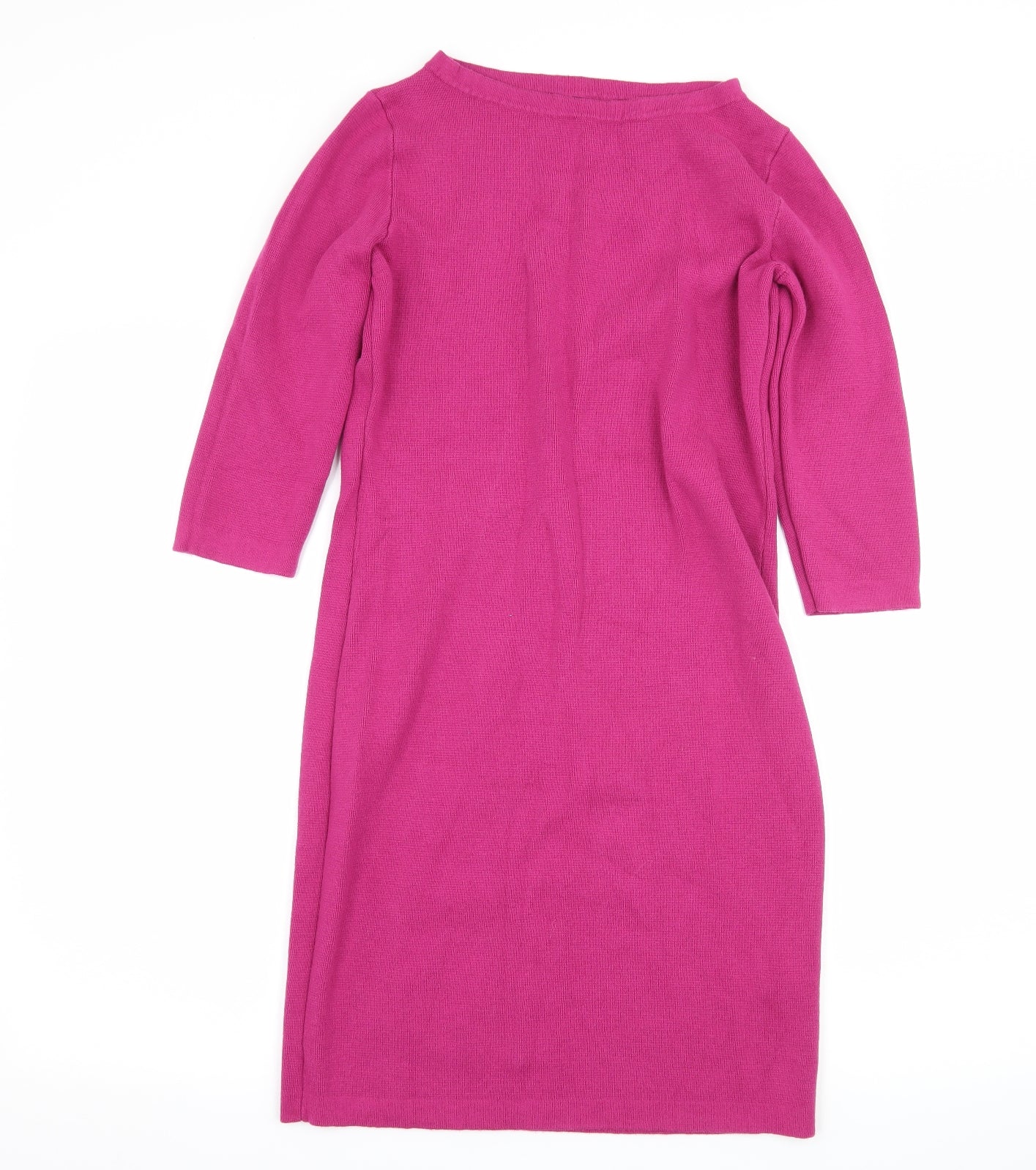 Woolovers Womens Pink  Knit A-Line  Size S