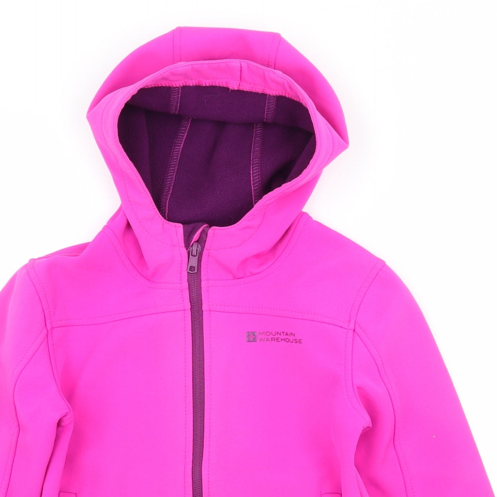 Mountain Warehouse Girls Pink   Jacket  Size 7-8 Years
