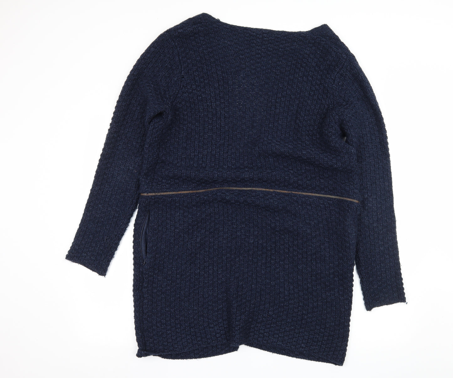 Maison De Nimes Womens Blue  Knit Cardigan Jumper Size 12