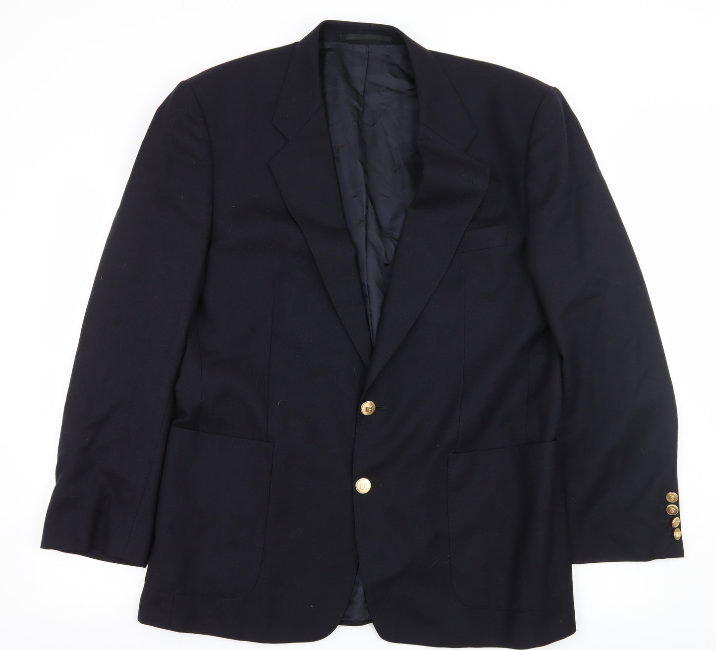 Pierre Balmain Mens Blue   Jacket Suit Jacket Size XL