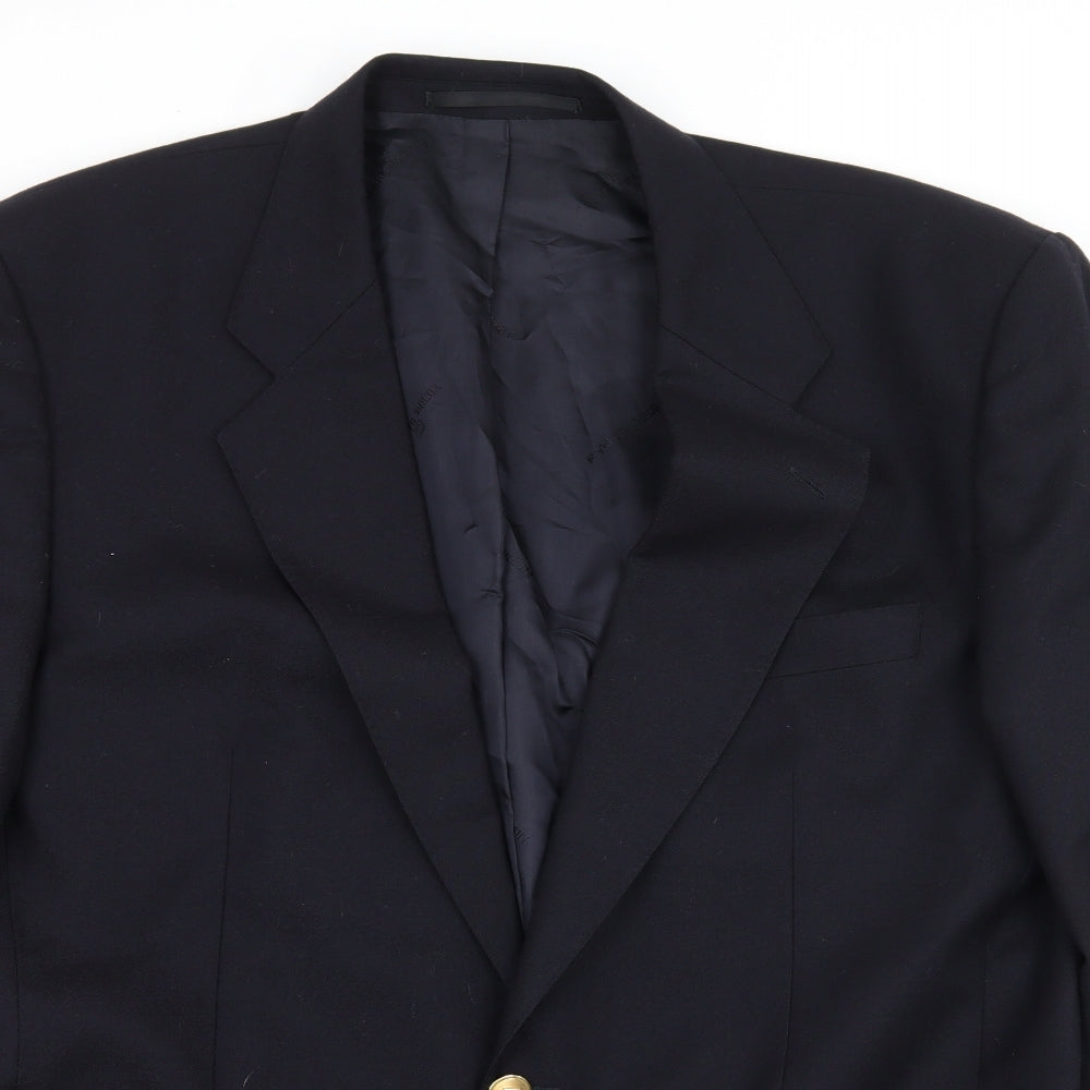 Pierre Balmain Mens Blue   Jacket Suit Jacket Size XL