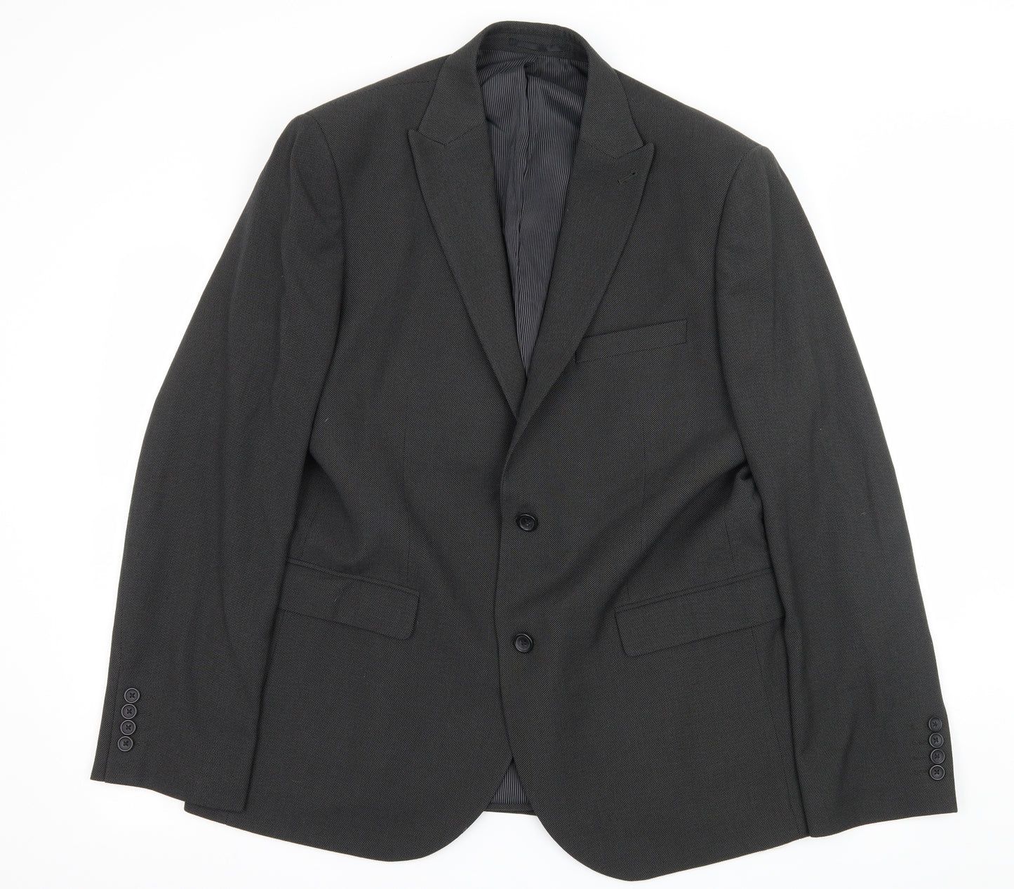 NEXT Mens Grey   Jacket Suit Jacket Size XL