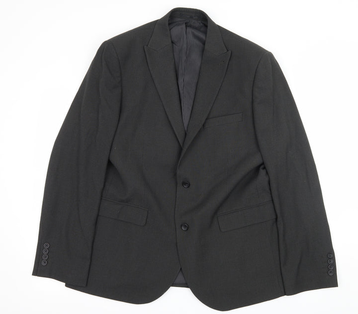 NEXT Mens Grey   Jacket Suit Jacket Size XL