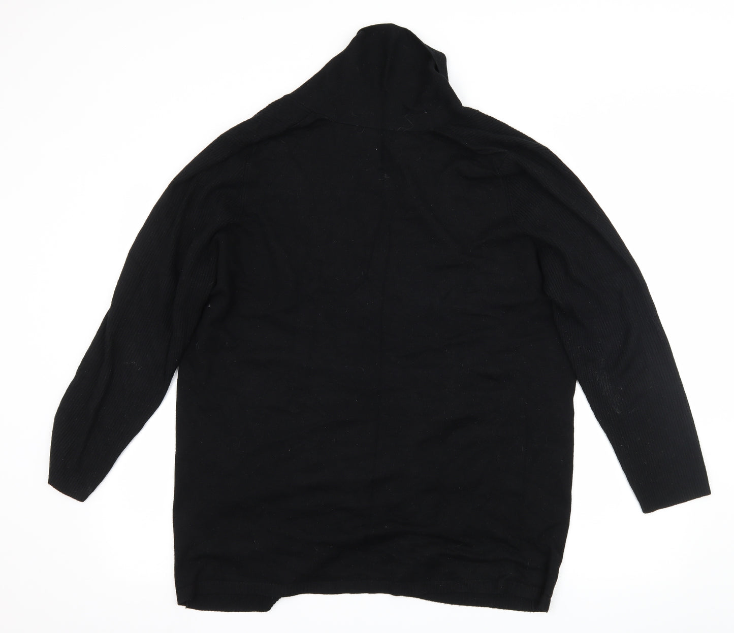Bonmarché Womens Black  Knit Cardigan Jumper Size XL