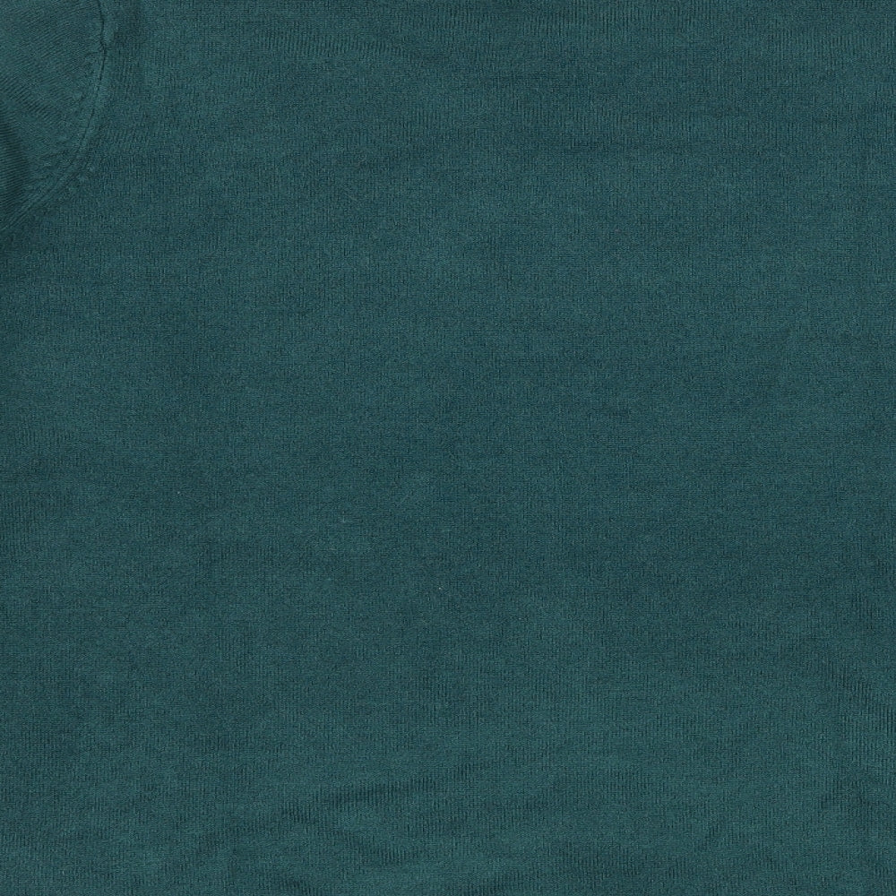 Marks and Spencer Womens Green  Knit Pullover Jumper Size 16