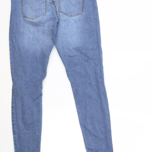 91 Cotton Girls Blue  Denim Skinny Jeans Size 12 Years
