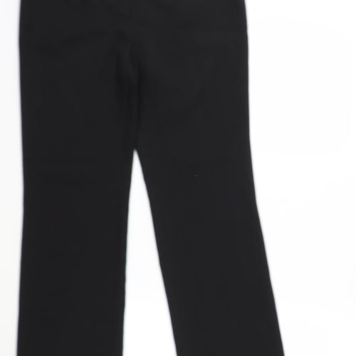 Papaya Womens Black   Trousers  Size 10 L28 in