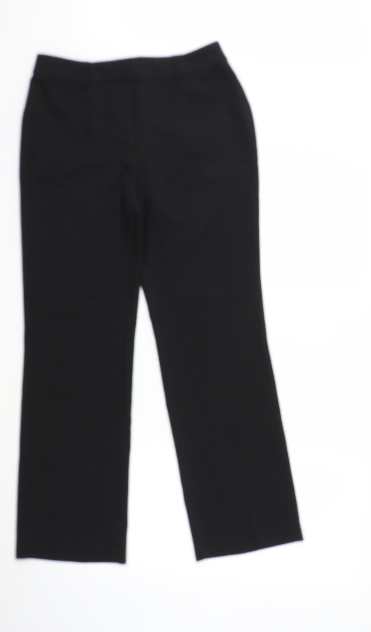 Papaya Womens Black   Trousers  Size 10 L28 in