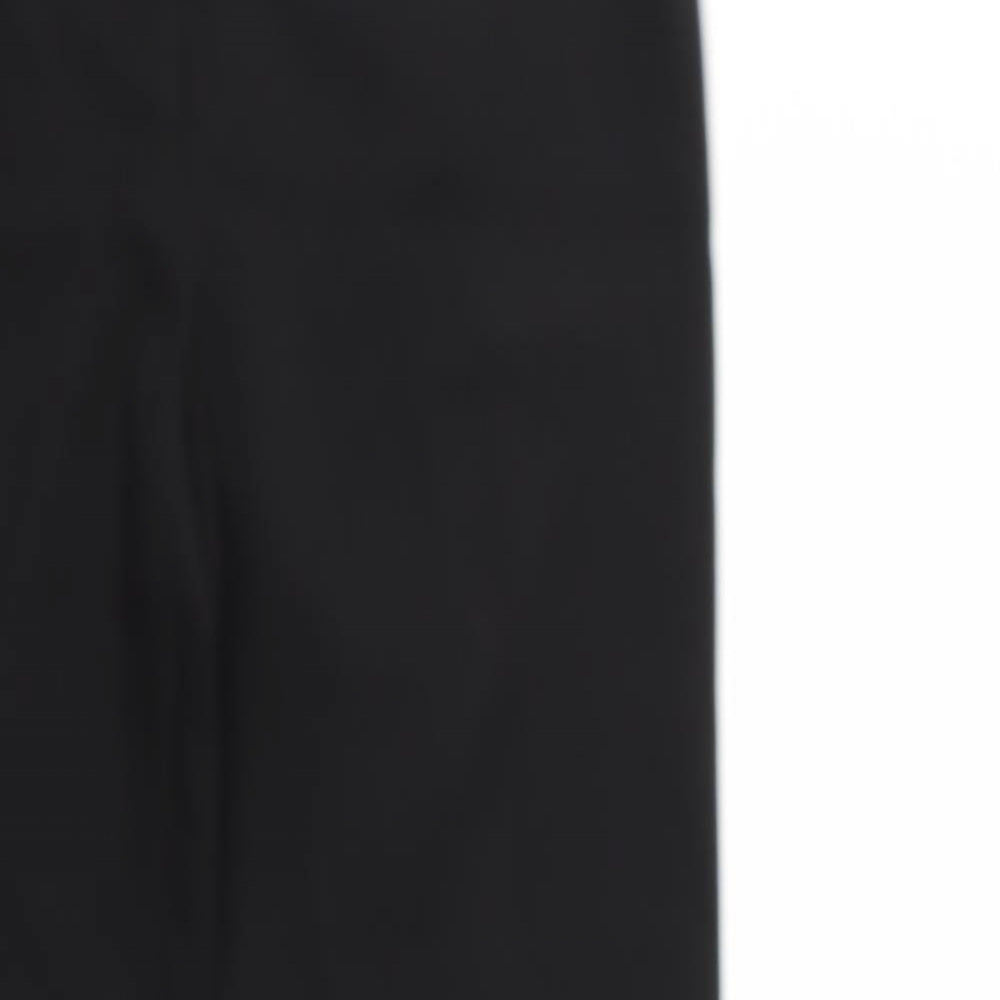 Papaya Womens Black   Trousers  Size 10 L28 in