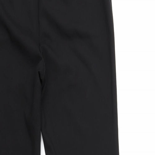 Papaya Womens Black   Trousers  Size 10 L28 in