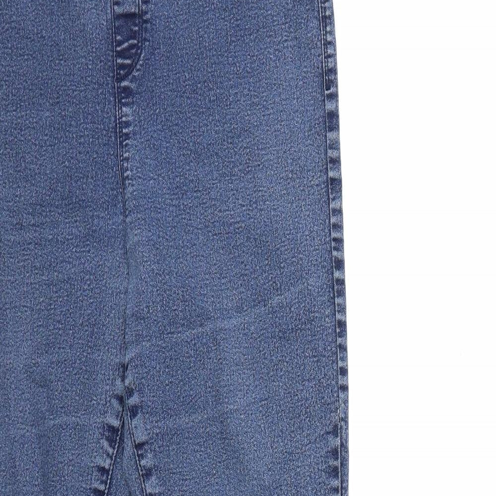 PEP & CO Womens Blue  Denim Jegging Jeans Size 16 L25 in