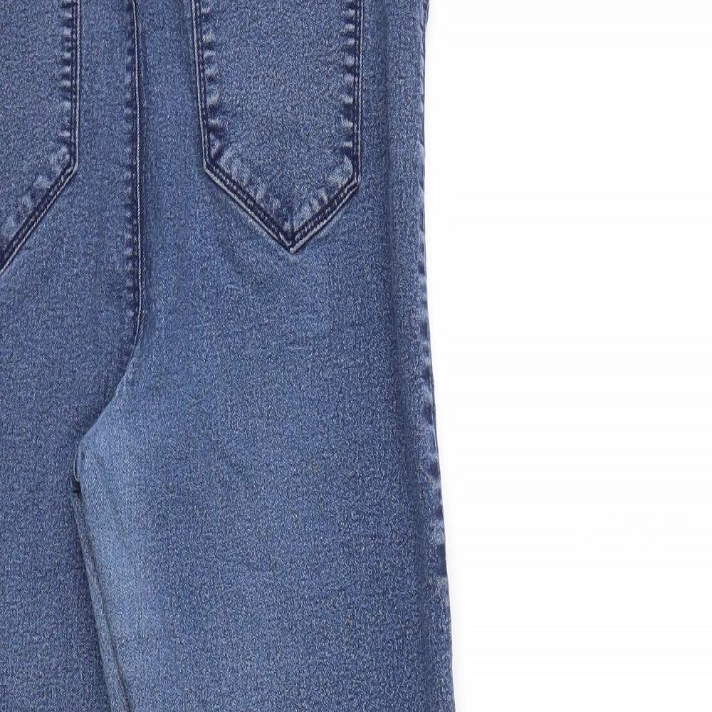 PEP & CO Womens Blue  Denim Jegging Jeans Size 16 L25 in