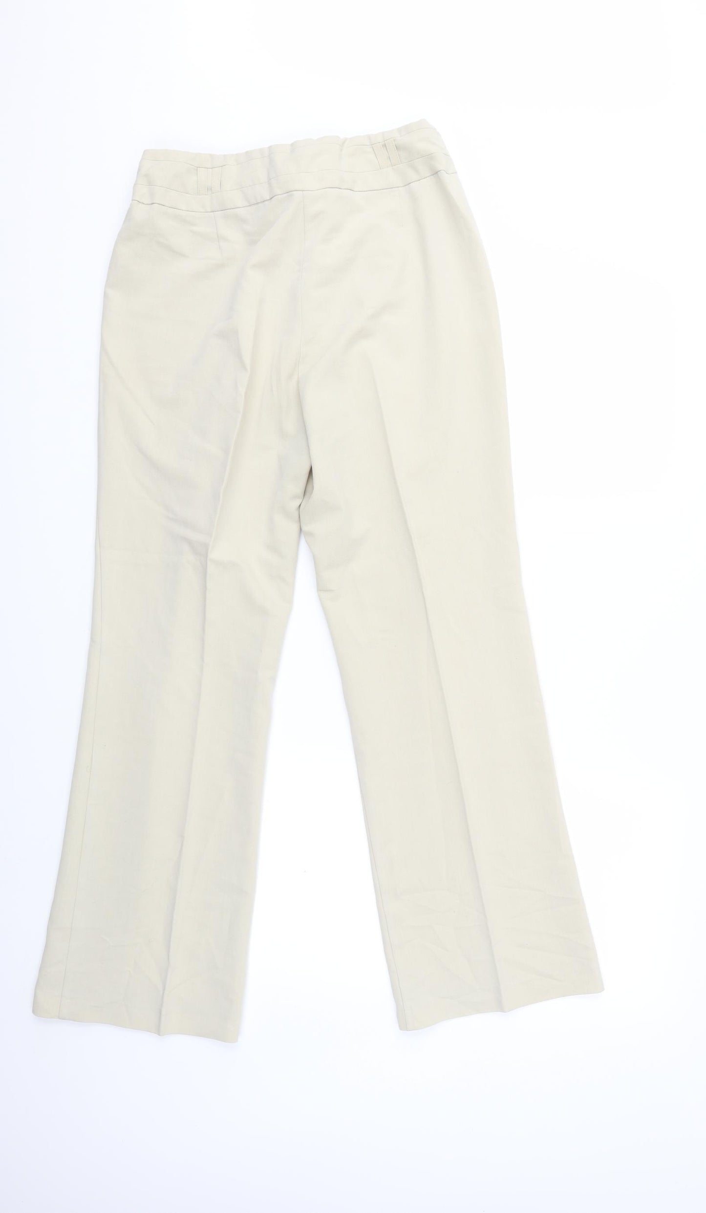 BHS Womens Beige   Trousers  Size 12 L28 in