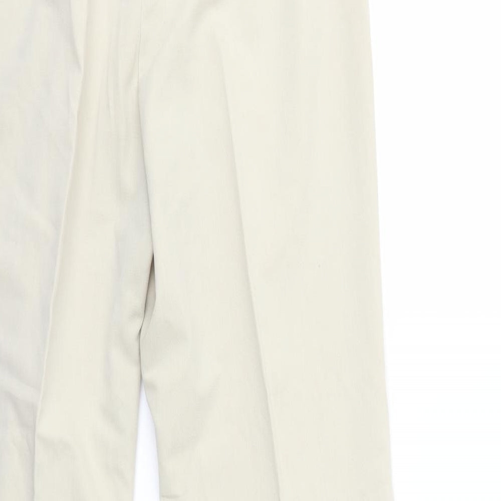 BHS Womens Beige   Trousers  Size 12 L28 in
