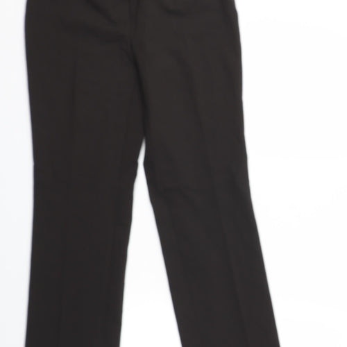 House of Fraser Womens Black   Trousers  Size 10 L28 in