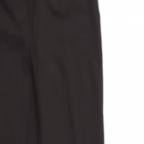 House of Fraser Womens Black   Trousers  Size 10 L28 in