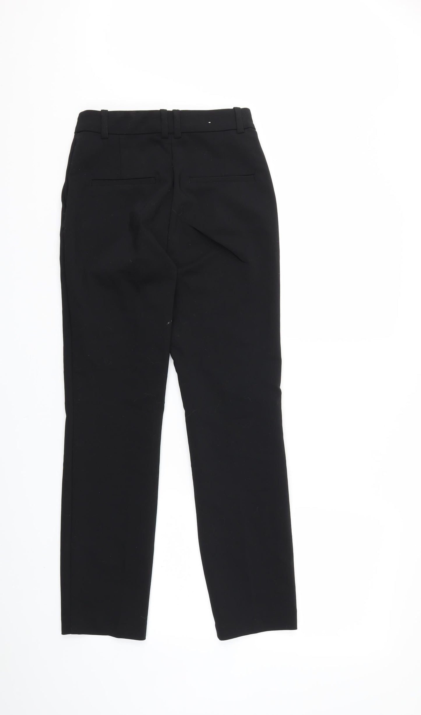 H&M Womens Black   Trousers  Size 6 L27 in