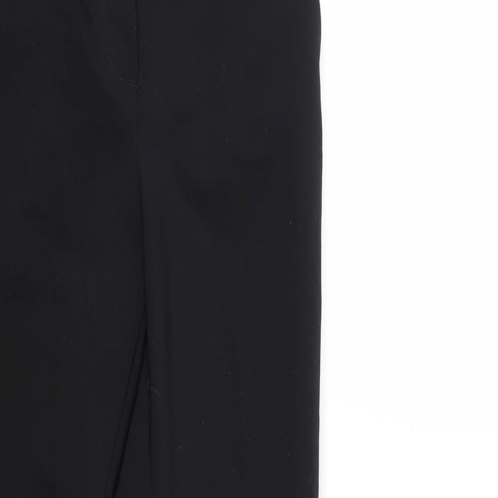 H&M Womens Black   Trousers  Size 6 L27 in