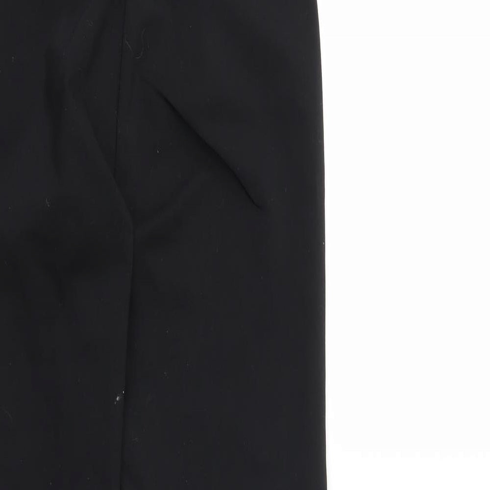 H&M Womens Black   Trousers  Size 6 L27 in