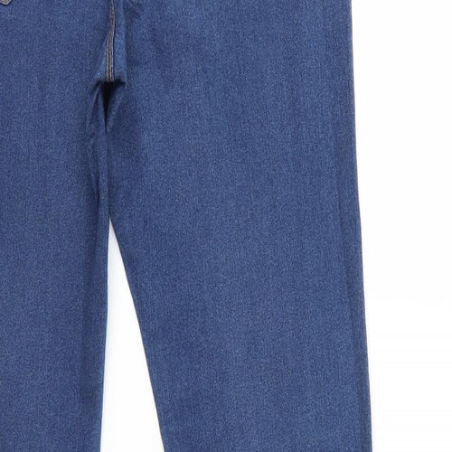 Denim & Co. Womens Blue  Denim Jegging Jeans Size 14 L29 in