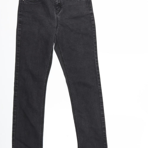 George Womens Black  Denim Skinny Jeans Size 8 L27 in