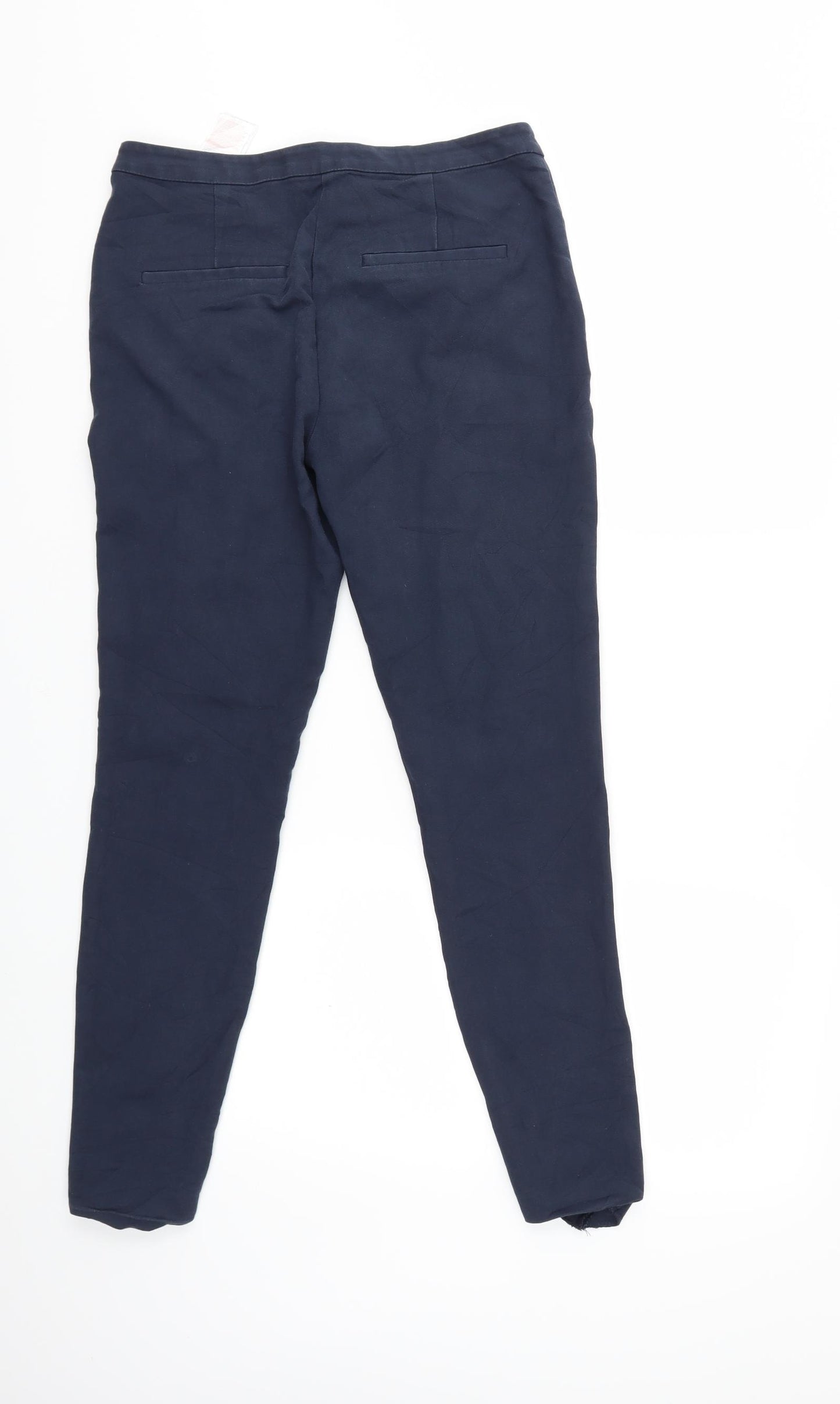 Selected Femme Womens Blue   Trousers  Size 8 L27 in