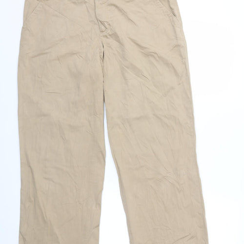 MAC Womens Beige   Chino Trousers Size 36 in L30 in