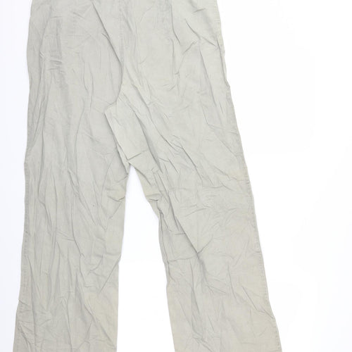Preworn Womens Grey   Trousers  Size 34 in L29 in