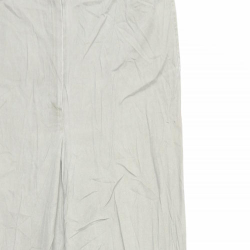 Preworn Womens Grey   Trousers  Size 34 in L29 in