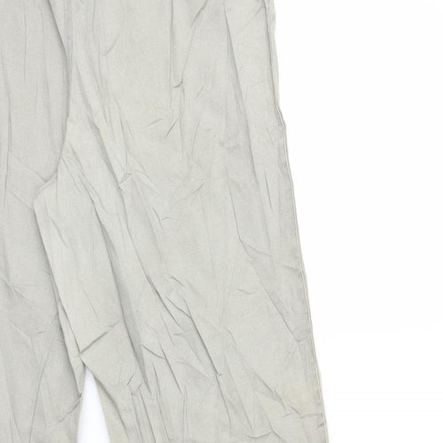Preworn Womens Grey   Trousers  Size 34 in L29 in