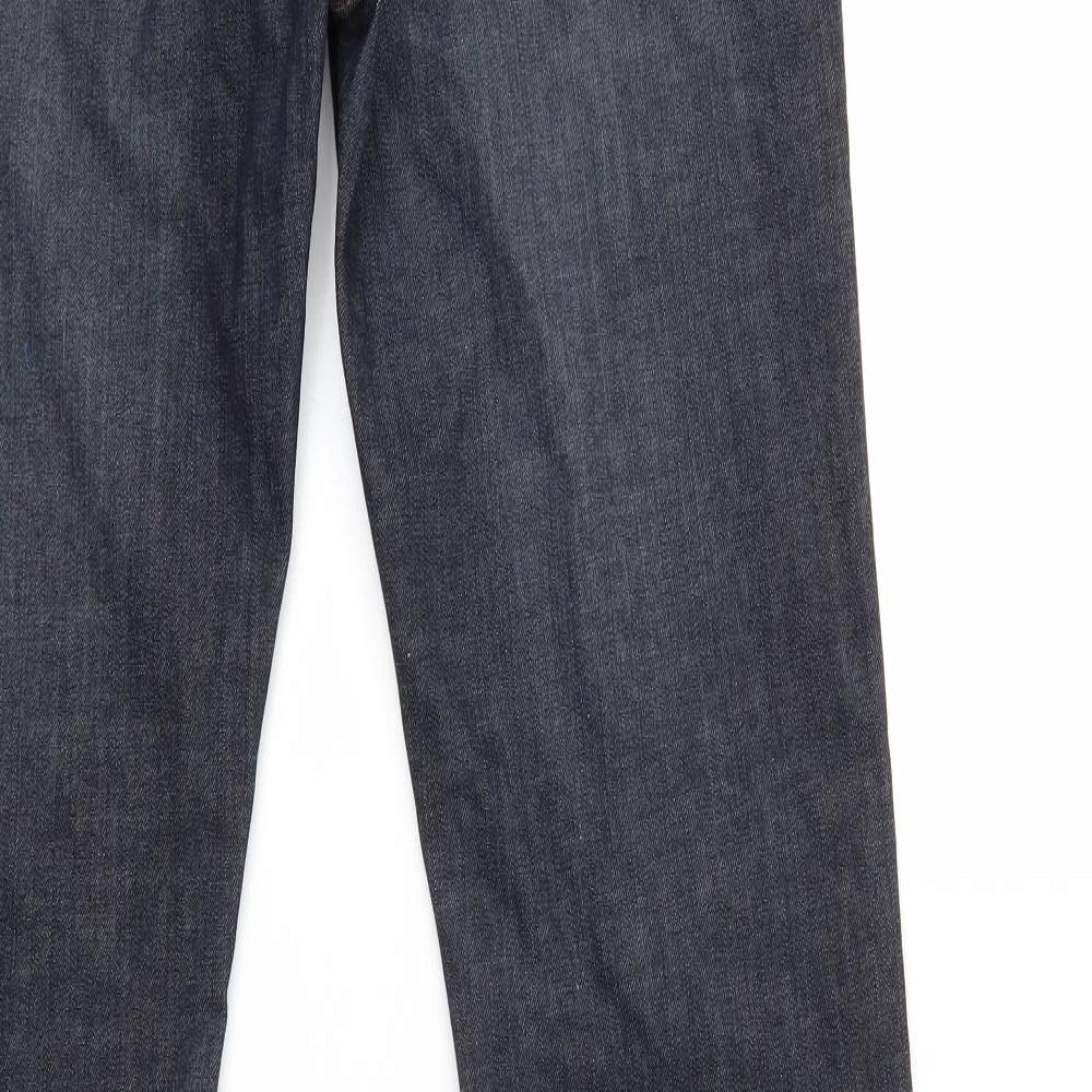 yes yes Womens Blue  Denim Flared Jeans Size 14 L35 in