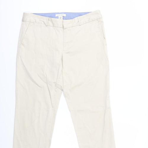 Banana Republic Womens Beige   Cropped Trousers Size 12 L22 in