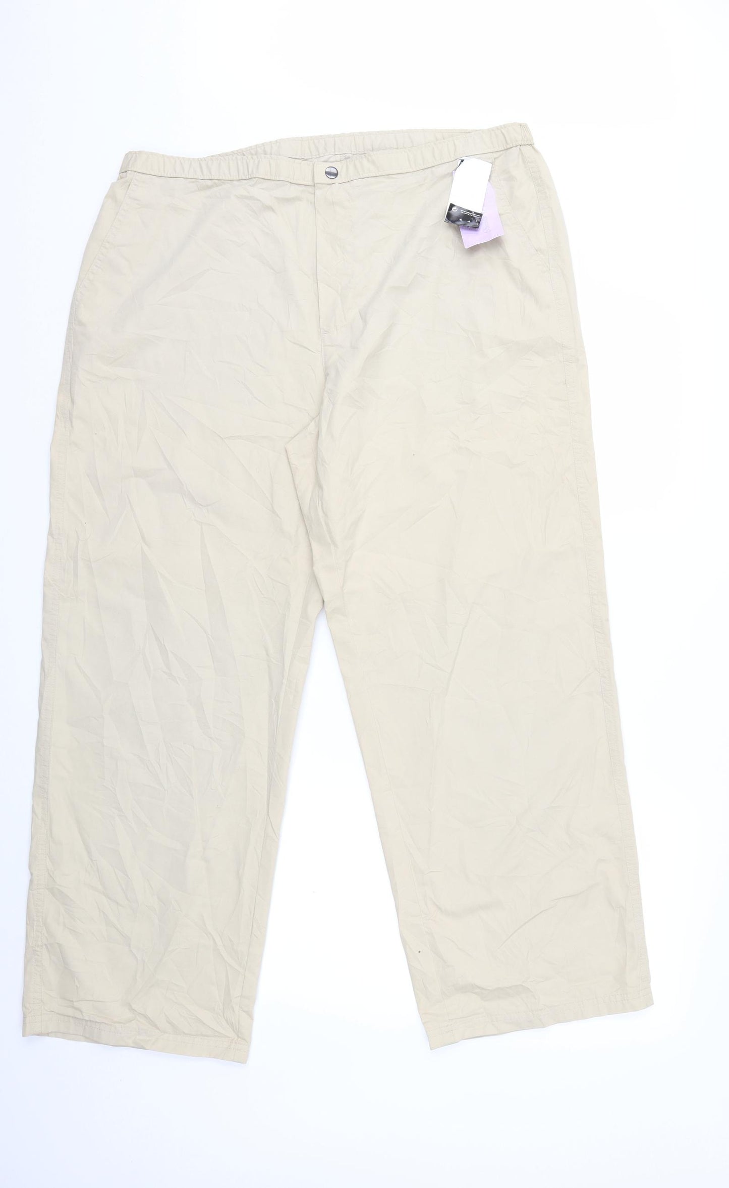 Marks and Spencer Womens Beige   Trousers  Size 20 L29 in