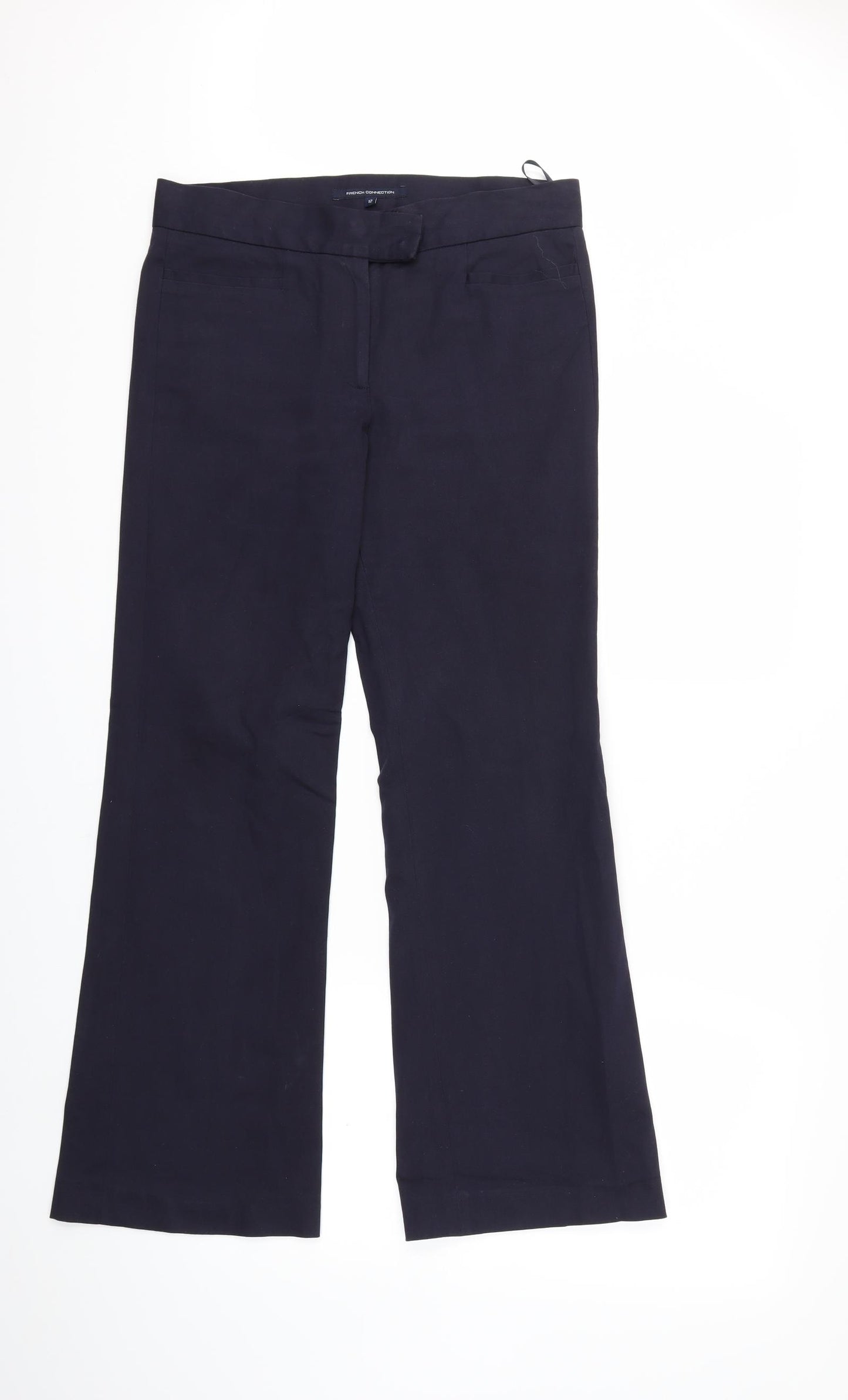 French Connection Womens Blue   Trousers  Size 12 L29 in