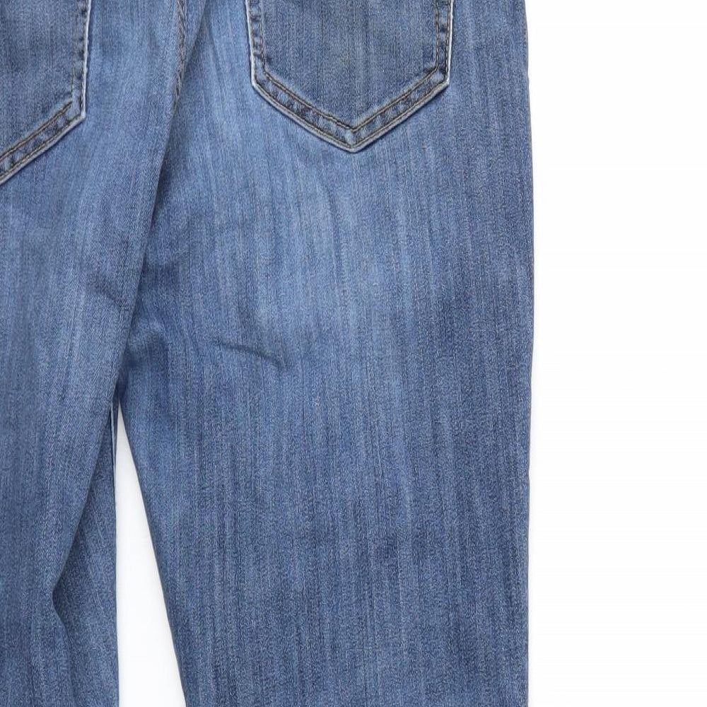 Gap Womens Blue  Denim Skinny Jeans Size 16 L27 in