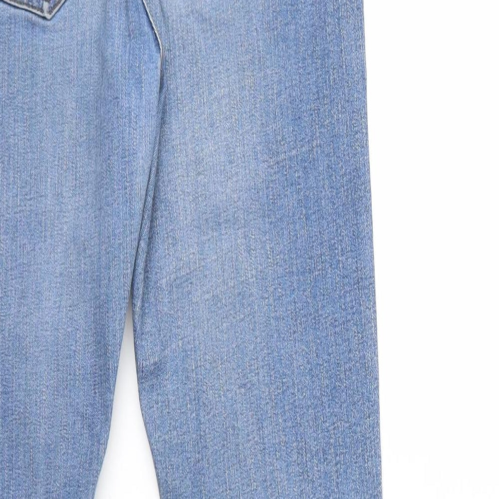 NEXT Womens Blue  Denim Skinny Jeans Size 12 L29 in
