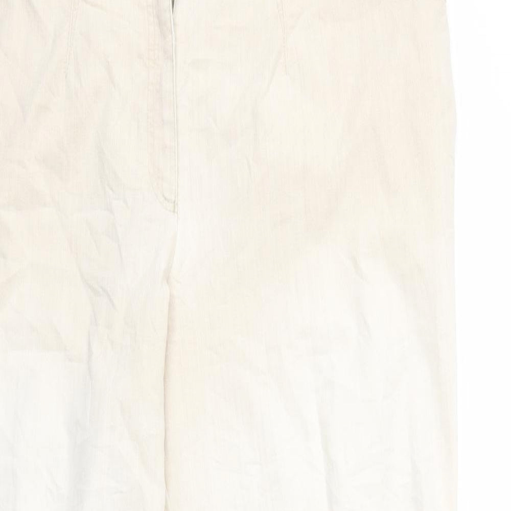 Preworn Womens Beige   Trousers  Size 26 L25 in