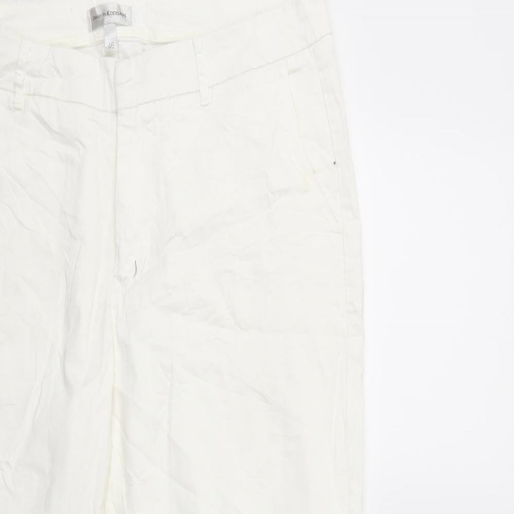 KappAhI Womens White   Trousers  Size 18 L27 in