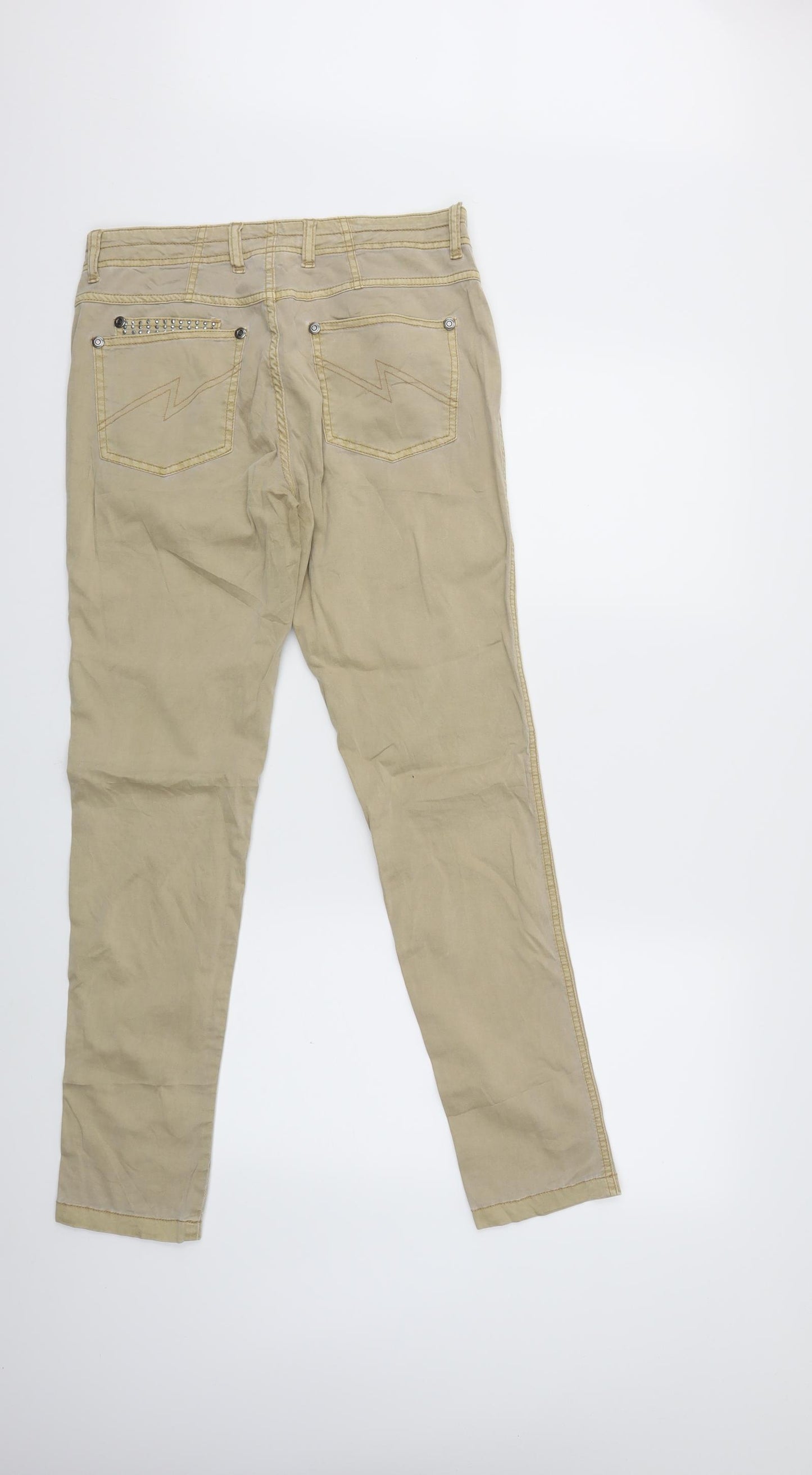 Street One Womens Beige   Trousers  Size 30 in L29 in