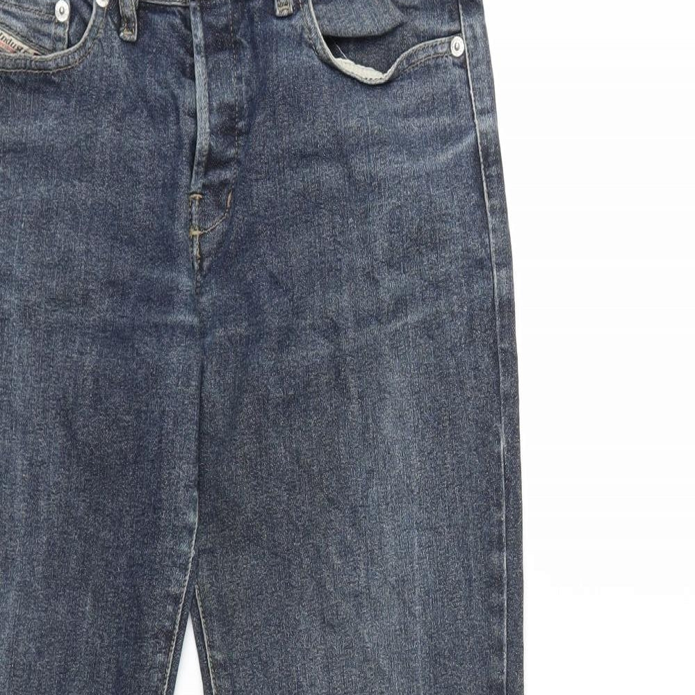 Diesel Womens Blue  Denim Flared Jeans Size 28 in L29 in